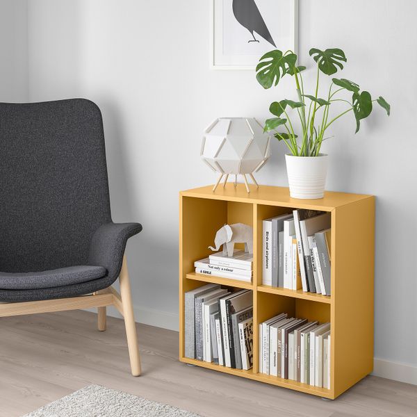 Комбинация шкафов с ножками, золотисто-коричневый 70x35x72 см IKEA EKET ЭКЕТ 893.068.65 - фото 2