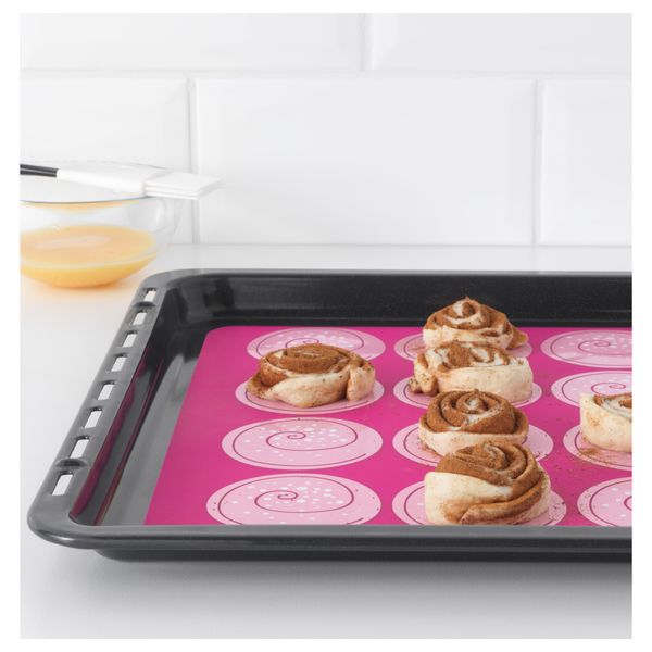 Лист для выпечки МОНСТРАД, розовый (40x30 см) - фото 3