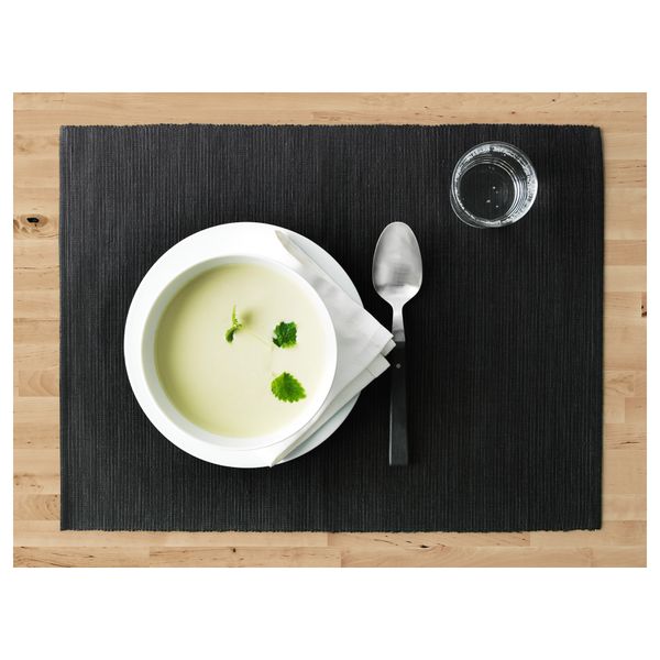 Салфетка под прибор МЭРИТ, черный (35x45 см) - схема-чертеж с размерами