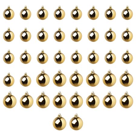 Украшение «шар», набор 42 шт., золотой IKEA ВИНТЕРФЕСТ 504.308.04