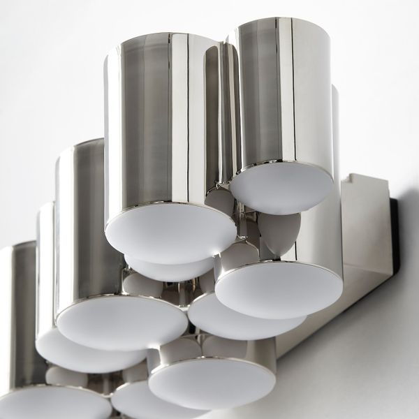 Светодиодная подсветка шкафа/стены, светло-серый/хромированный IKEA СЁДЕРСВИК 103.610.15 - схема-чертеж с размерами