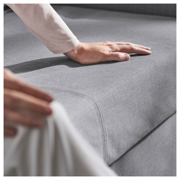 Диван-кровать угловой, Nordvalla классический серый IKEA STOCKHOLM СТОКГОЛЬМMSUND ХОЛЬМСУНД 791.507.46 - фото 9