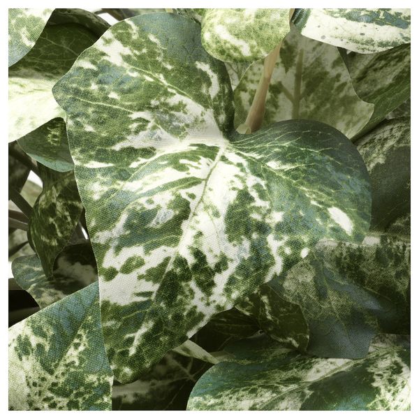 Искусственное растение в горшке ФЕЙКА, Плющ (12 см) - схема-чертеж с размерами