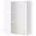 METOD Навесной шкаф с полками/2дверцы - белый/Veddinge белый 80x100 см