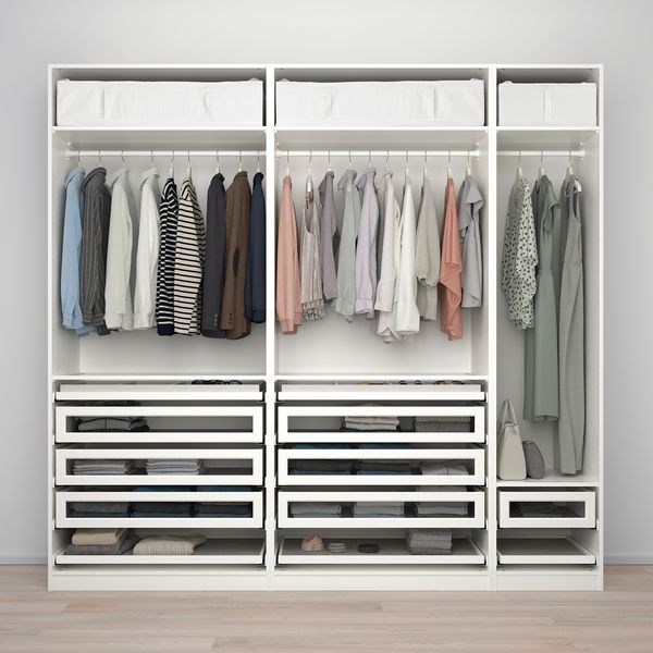 Гардероб, комбинация, 250x60x236 cm IKEA PAX ПАКС, TYSSEDAL ТИССЕДАЛЬ 493.249.46 - фото 4