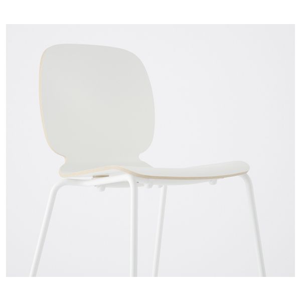 Стул, белый/Брур-Инге белый IKEA SVENBERTIL СВЕН-БЕРТИЛЬ 092.272.59 - фото 4
