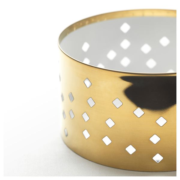 Подсвечник ВИНТЕР 2018, золотой (4 см) - фото 2