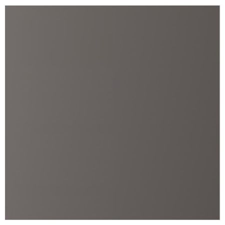 SKATVAL Дверца с петлями - темно-серый 60x60 см