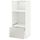 Высокий шкаф с ящиком для духовки, СВЧ, 60x60x140 cm IKEA METOD МЕТОД, MAXIMERA МАКСИМЕРА 591.428.18