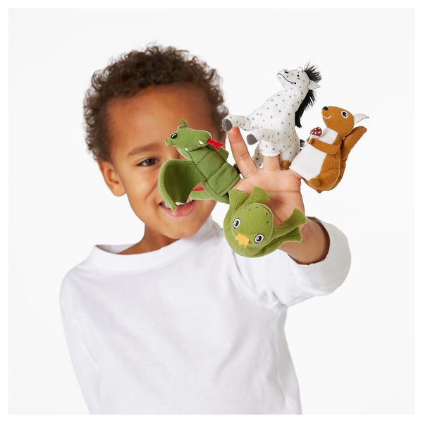 Кукла на палец ГУЛЛЕПЛУТТ, различные модели - схема-чертеж с размерами