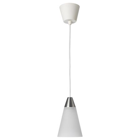 Подвесной светильник, конусообразный/белый IKEA RESTAD РЕСТАД 204.272.14