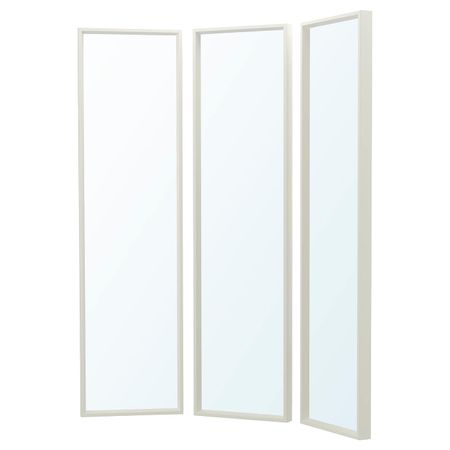 Комбинация зеркал, белый 130x150 см IKEA NISSEDAL НИССЕДАЛЬ 392.753.00
