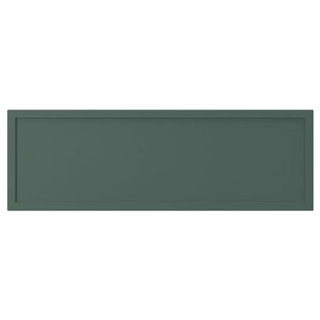 ASPUDDEN Фронтальная панель ящика - темный серо-зеленый 60x20 см