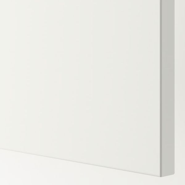 FONNES Дверца с петлями - белый 60x40 см - схема-чертеж с размерами