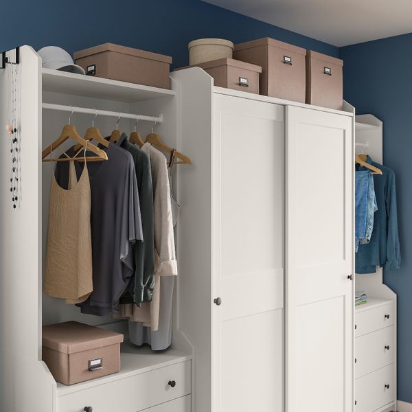 Коробка с крышкой, темно-бежевый 32x31x30 см IKEA TJOG ЧУГ 004.746.21 - фото 6