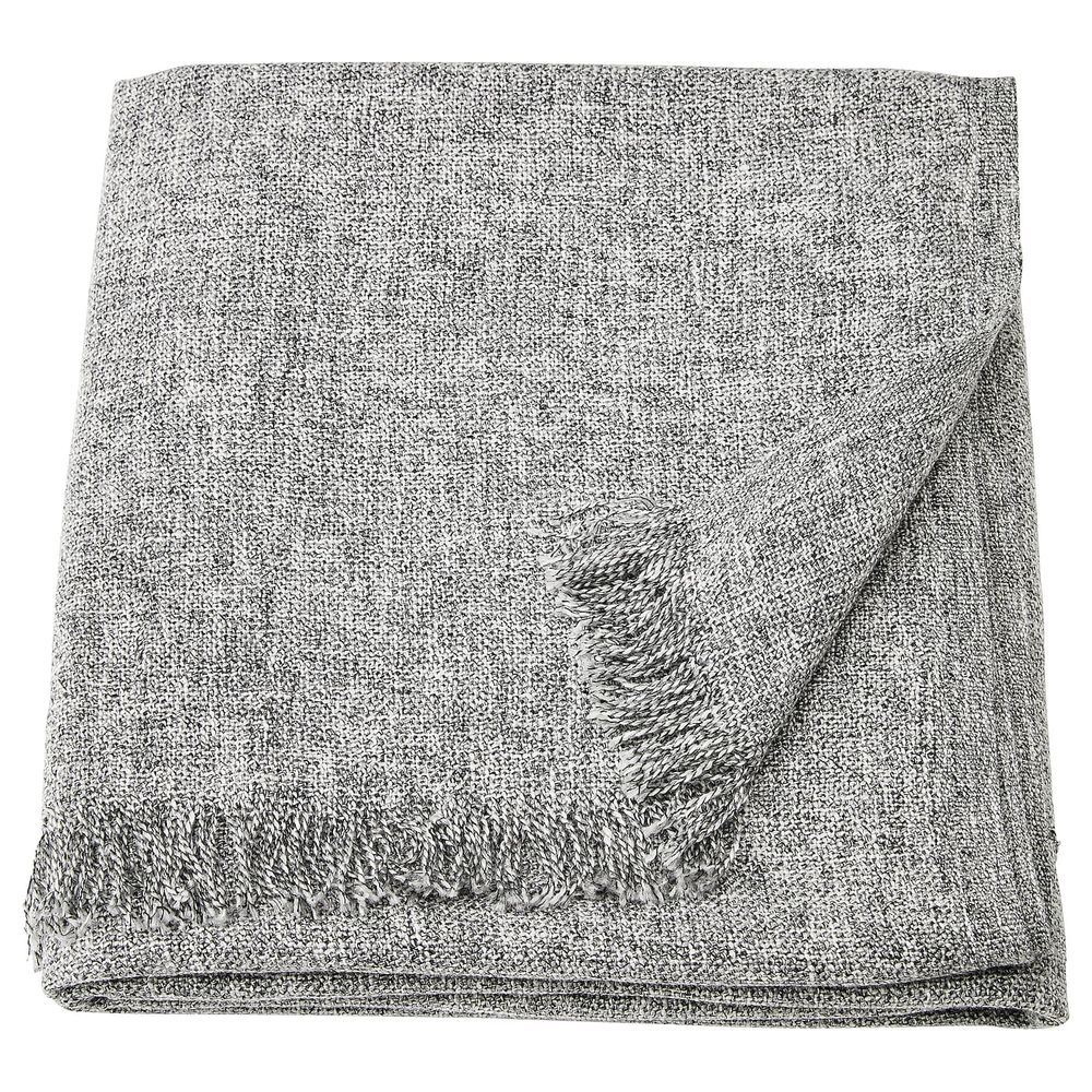 Плед, серый 130x170 см IKEA INGRUN ИНГРУН 804.093.92 - фото 1