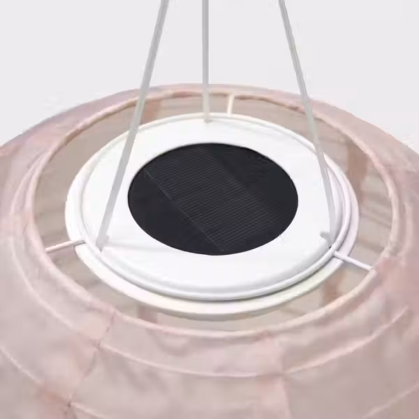 SOLVINDEN Подвесная светодиодная лампа - для сада шаровидный/розовый 30 см - фото 2