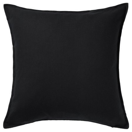 Чехол на подушку, черный 50x50 см IKEA GURLI ГУРЛИ 903.698.52