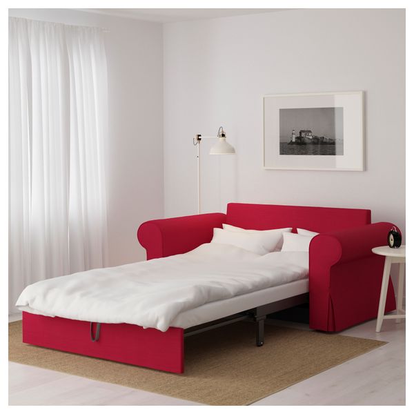 Диван-кровать 2-местная БАККАБРУ, Нордвалла красный - фото 4