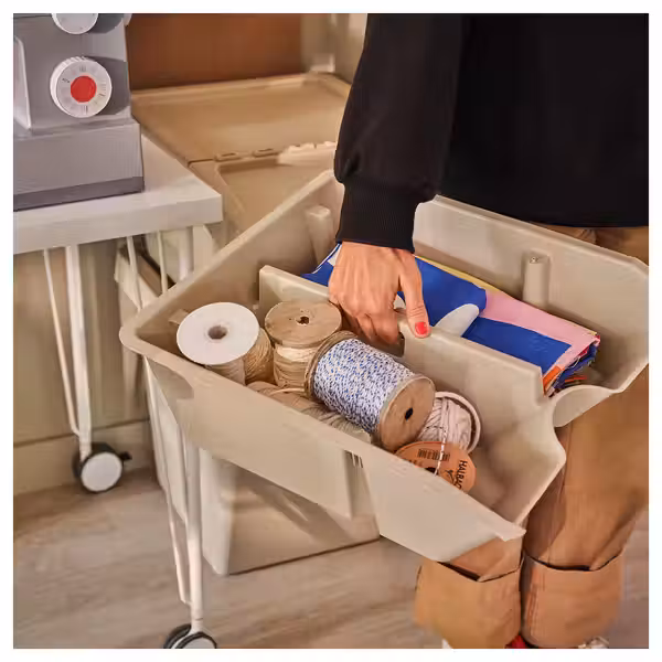 SORTERA Вставка с отделениями - бежевый 38x45x14 см - фото 7