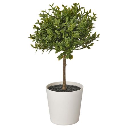 Искусственное растение и кашпо, для дома, улицы мирт 6 см IKEA FEJKA ФЕЙКА 005.197.71