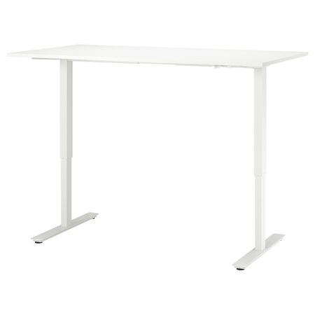 Стол/трансф, белый 160x80 см IKEA TROTTEN ТРОТТЕН 394.296.04