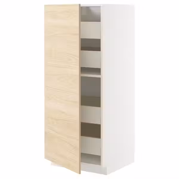 METOD / MAXIMERA Высокий шкаф с ящиками - фото 1