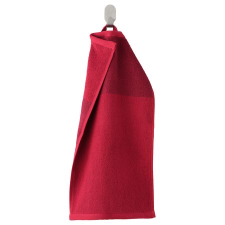 Полотенце, темно-красный/меланж 30x50 см IKEA HIMLEÅN ХИМЛЕОН 204.429.26