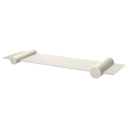 Полка стеклянная, 70 см, матовое стекло, белый IKEA VARMBLIXT 505.300.02