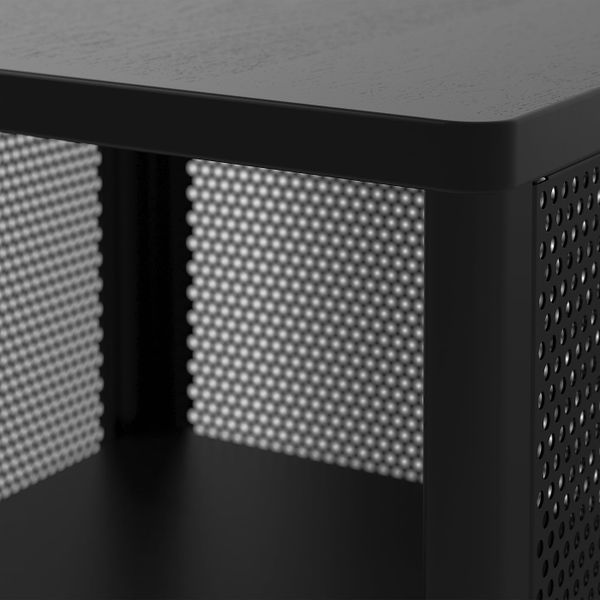 Модуль на колесах, сетка черный 41x101 см IKEA BEKANT БЕКАНТ 892.825.34 - фото 6