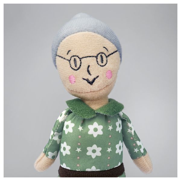 Мягкая игрушка ЛУФСИГ, волк - схема-чертеж с размерами