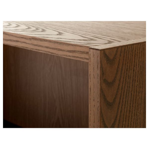 Стеллаж, коричневый ясеневый шпон 40x28x202 см IKEA BILLY БИЛЛИ 303.842.14 - фото 2