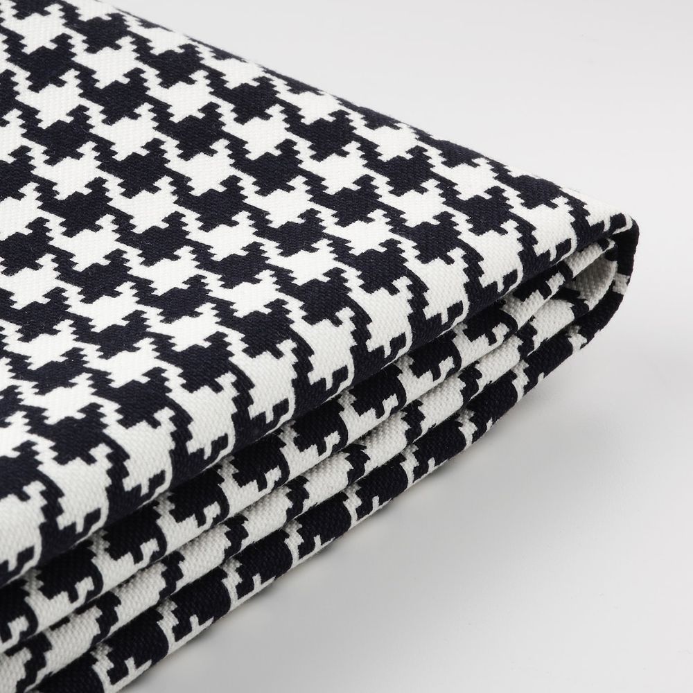 Чехол на стул, Виббербу черный-бежевый IKEA HENRIKSDAL ХЕНРИКСДАЛЬ 504.707.53 - фото 1