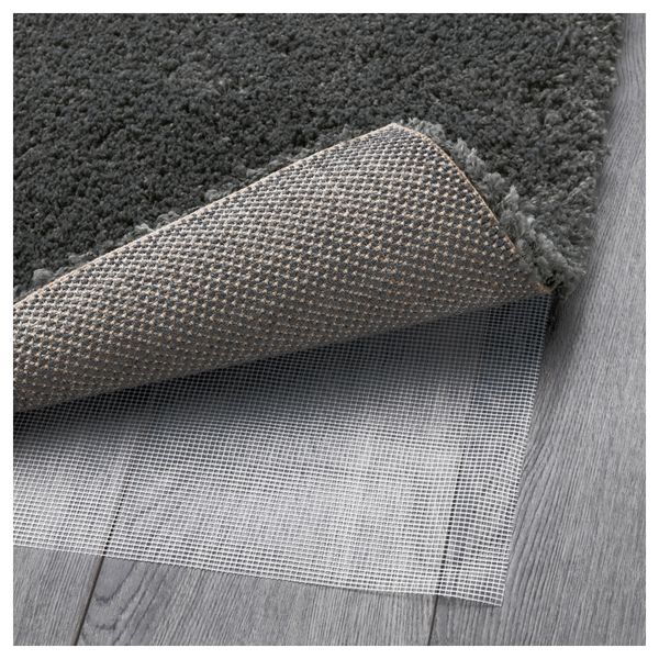 Ковер, длинный ворс ОДУМ, темно-серый - фото 2