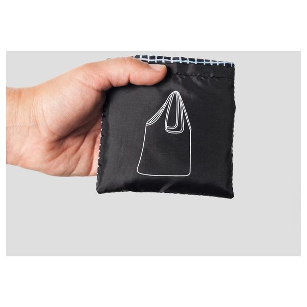 Сумка КНЭЛЛА, черный, белый - схема-чертеж с размерами