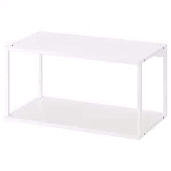 PLATSA Открытый стеллаж - белый 80x40x40 см - фото 1