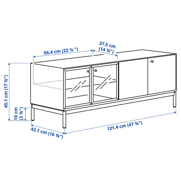 IKEA, дополнительный ракурс - схема-чертеж с размерами