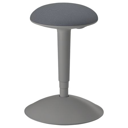 Высокий табурет, серый/Кабуса темно-серый IKEA NILSERIK НИЛЬС-ЭРИК 804.868.37