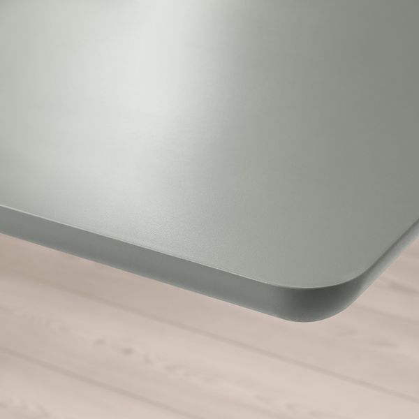 Столешница, серо-зеленый 120x60 см IKEA ÅMLIDEN ОМЛИДЕН 603.654.69 - схема-чертеж с размерами