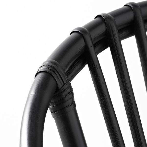 Кресло, черный IKEA HOLMSEL ХОЛЬМСЕЛЬ 304.261.67 - фото 4