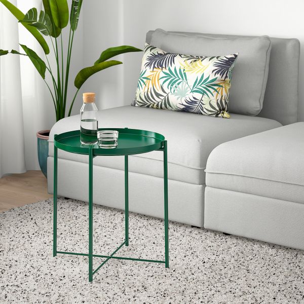 Стол сервировочный, зеленый 45x53 см IKEA GLADOM ГЛАДОМ 804.621.34 - фото 4