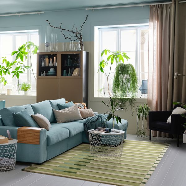 Ковер, короткий ворс IKEA MOSKITGRÄS 205.830.30 - фото 3