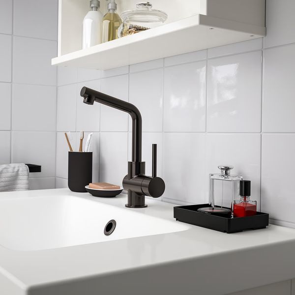 SKOGSVIKEN Поднос - чёрный 10x15 см - фото 2