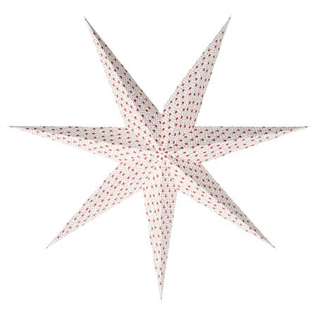 Абажур, 90 см, звезда красный IKEA STRÅLA СТРОЛА 105.630.18