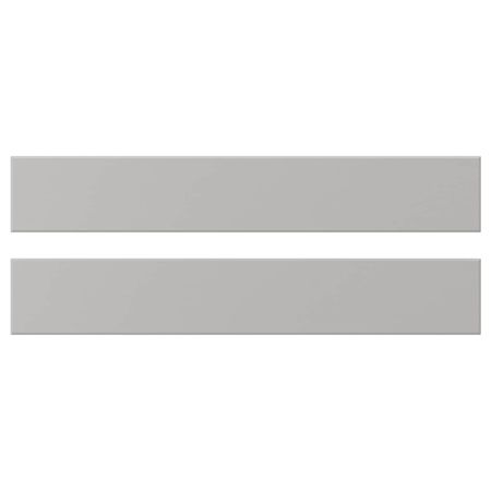 Фронтальная панель ящика, светло-серый 60x10 см IKEA LERHYTTAN ЛЕРХЮТТАН 604.615.69