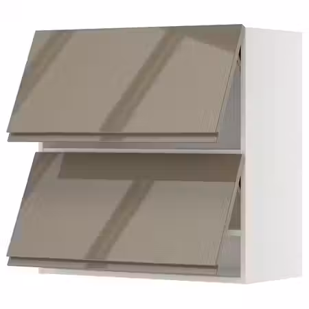 METOD Навесной шкаф/2 дверцы, горизонтал