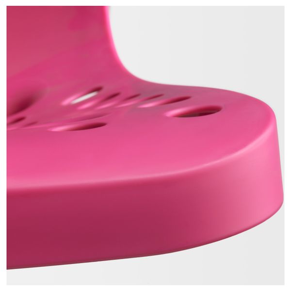 Рабочий стул, розовый, белый IKEA СКОЛБЕРГ / СПОРРЕН 792.756.66 - фото 4