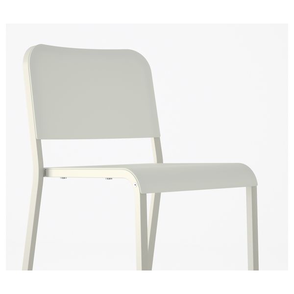 Стул МЕЛЬТОРП, белый - схема-чертеж с размерами