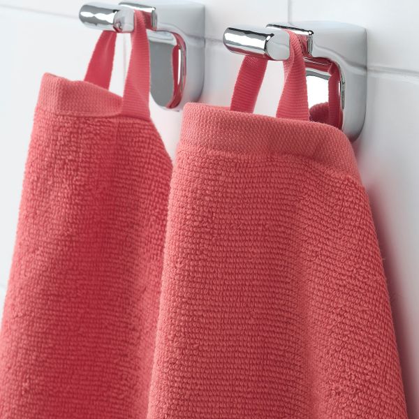 Полотенце, светло-красный 30x50 см IKEA VÅGSJÖN ВОГШЁН 304.394.24 - фото 3