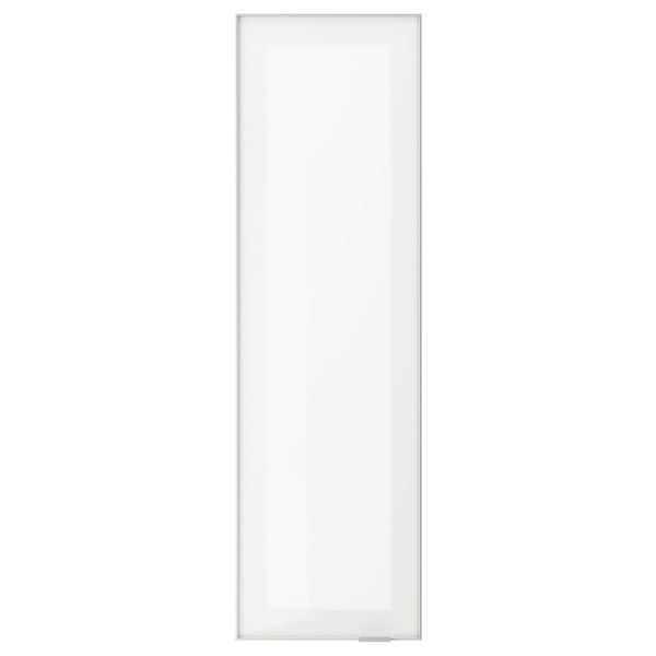 Стеклянная дверь, матовое стекло/алюминий 30x100 см IKEA JUTIS ЮТИС 503.873.44 - фото 1
